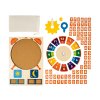PLAYTIVE® Dřevěné puzzle puzzle s hodinami 2
