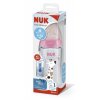 NUK FC+ láhev s kontrolou teploty se savičkou Flow Control - 300 ml