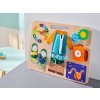 PLAYTIVE® Dřevěná tabulka s aktivitami kluk (4)