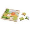Playtive Dřevěné puzzle lev (3)