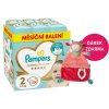 Pampers Premium Care 2 mini 224 ks (4 8 kg) + kráva