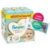 Pampers Premium Care 2 mini 224 ks (4 8 kg) + ubrousky DADA