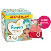 Pampers Premium Care 3 midi 200 ks (6 10 kg) + kráva