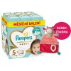 Pampers Premium Care 5 junior 148 ks (11 16 kg) + kráva