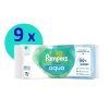 Pampers vlhčené ubrousky Harmonie Aqua 9 x 48 ks