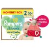 Pampers Harmonie vel. 2 132 ks (4 8 kg) + kráva