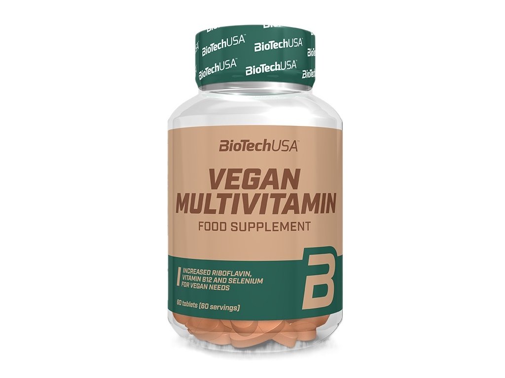 biotechusa vegan multivitamin 60 tablet original