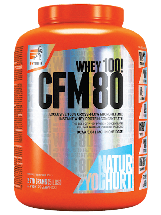 EXTRIFIT CFM Instant Whey 80 Příchuť: Karamel, Hmotnost: 2270g