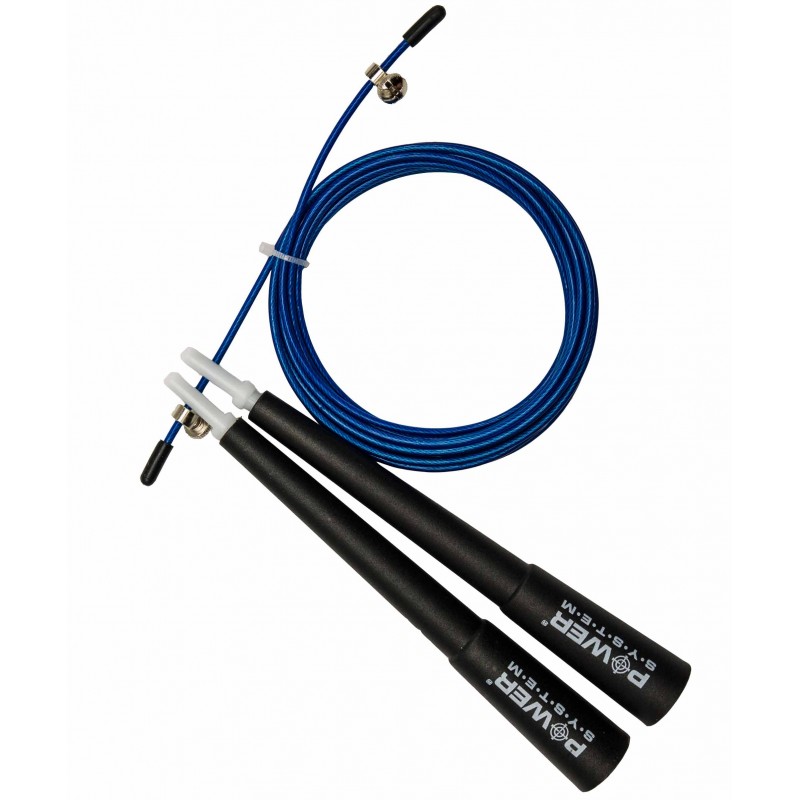 PowerSystem Power System švihadlo Crossfit Jump Rope Barva: Červená
