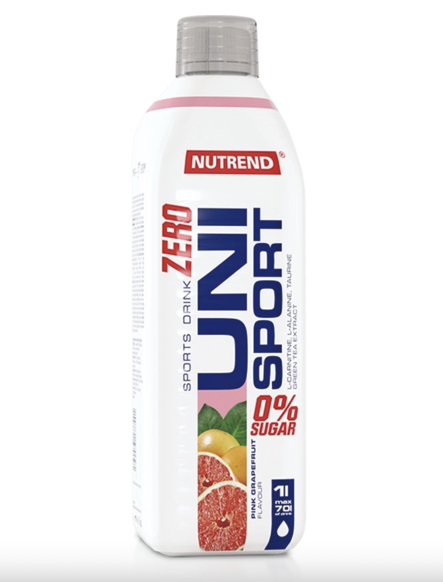 Nutrend Unisport ZERO 1000 ml Příchuť: Růžový grep