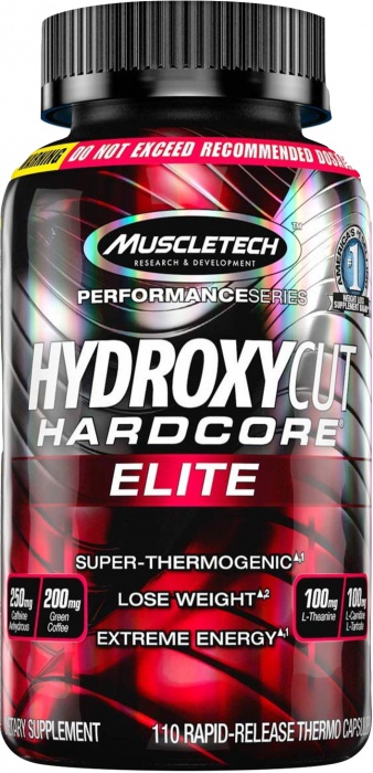 MuscleTech Hydroxycut Hardcore 110 kapslí