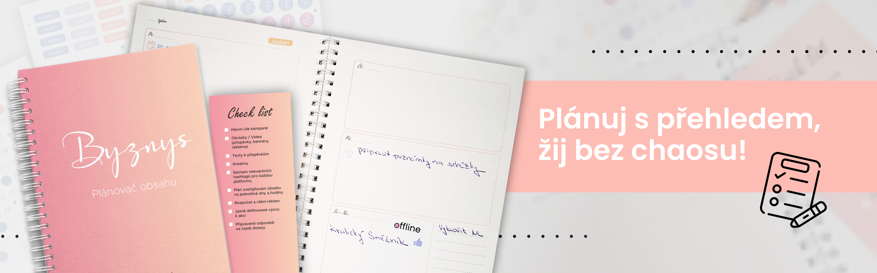 Byznys Plánovač obsahu, Offline Kronika Vánoce