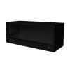 terarium 100x40x40 z lamino desky barva cerna 26199
