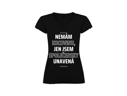 Nemám kocovinu, jen jsem společensky unavená (Barva Růžová, Velikost XL)