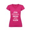 Zítra přestanu, dneska ještě slavím (Barva Růžová, Velikost XL)