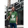 t shirt mockup of a bearded man posing next to a cool building 2816 el1