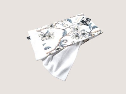 Kuchyňská utěrka FLORETTE – květinový vzor, 100% bavlna