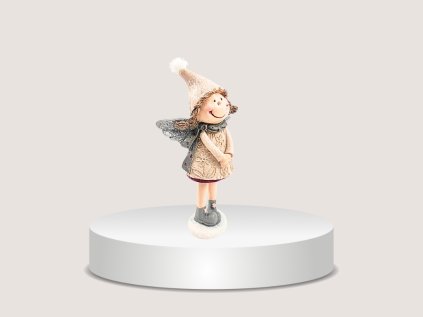 Dekorační andílek na podstavci