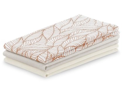 Kuchyňská utěrka Grain LETTY – 50×70 cm, set 3 ks, mix béžových odstínů, 100% bavlna005054 set 3 kusu uterka grain mix barev e 100 bavlna 50x70