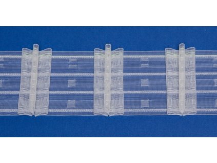 Řasící páska BANDEX DISCO P3 1:2 v.10 cm, transparentní