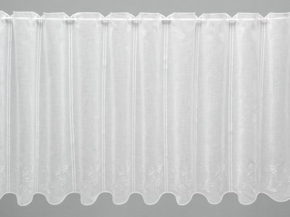 Záclona vitrážková LAG V/499 b. 01 v. 45 cm