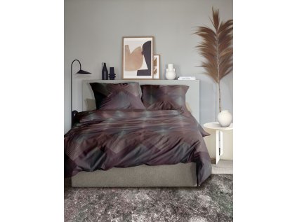 Povlečení IRISETTE WAVE 8539-90 multi – saténová sada 140×200 cm