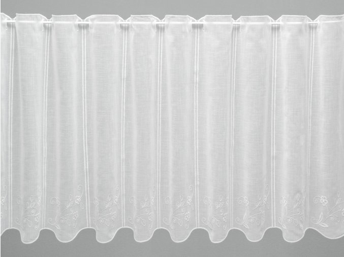 Záclona vitrážková LAG V/499 b. 01 v. 60 cm