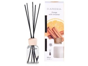 Diffuser 100ml D-Aroma Pomeranč a Skořice