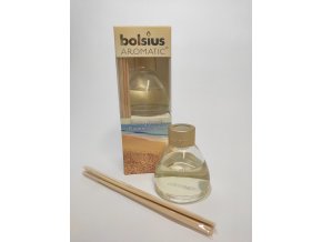 Bolsius Aromatic Difuser 45ml Sany beach, stébla, limitovaná edice