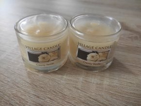 AGE CANDLE VONNÁ MINI SVÍČKA VE SKLE, VANILKOVÁ ZMRZLINA CREAMY VANILLA