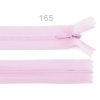 Spirálový zip skrytý délka 35 cm b.165 Lavender Fog , podklad dederon
