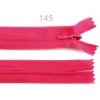 Spirálový zip skrytý šíře 3mm délka 35 cm b.145 Fandango Pink  , podklad dederon