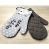 Kuchyňské rukavice chňapky MEOW 2 – 19×30 cm, praktické a stylové