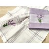 Kuchyňská utěrka LEVANDULE – fialová, 45×70 cm, 100% bavlna