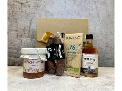 dárková sada s rumem pro muže
