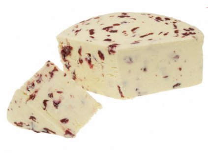 Cheddar s brusinkami