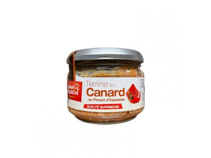 Kachní terina na chilli paprice Espelette