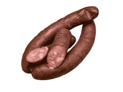 Klobása z kachních prsíček