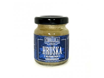 Chutney hruška s rozmarýnem a kardamomem