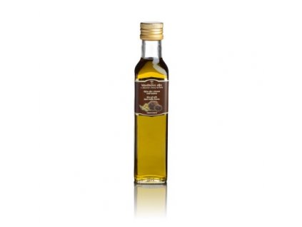 Olivový olej s příchutí černých lanýžů Zigante