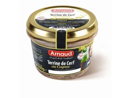 Jelení terina s koňakem Arnaud