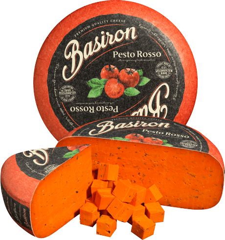 Levně Basiron Gouda s rajčatovým pesto Hmotnost: celý koláč