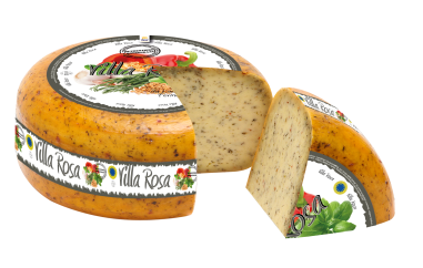 Villa Rosa Kravská gouda s bylinkami Hmotnost: celý koláč
