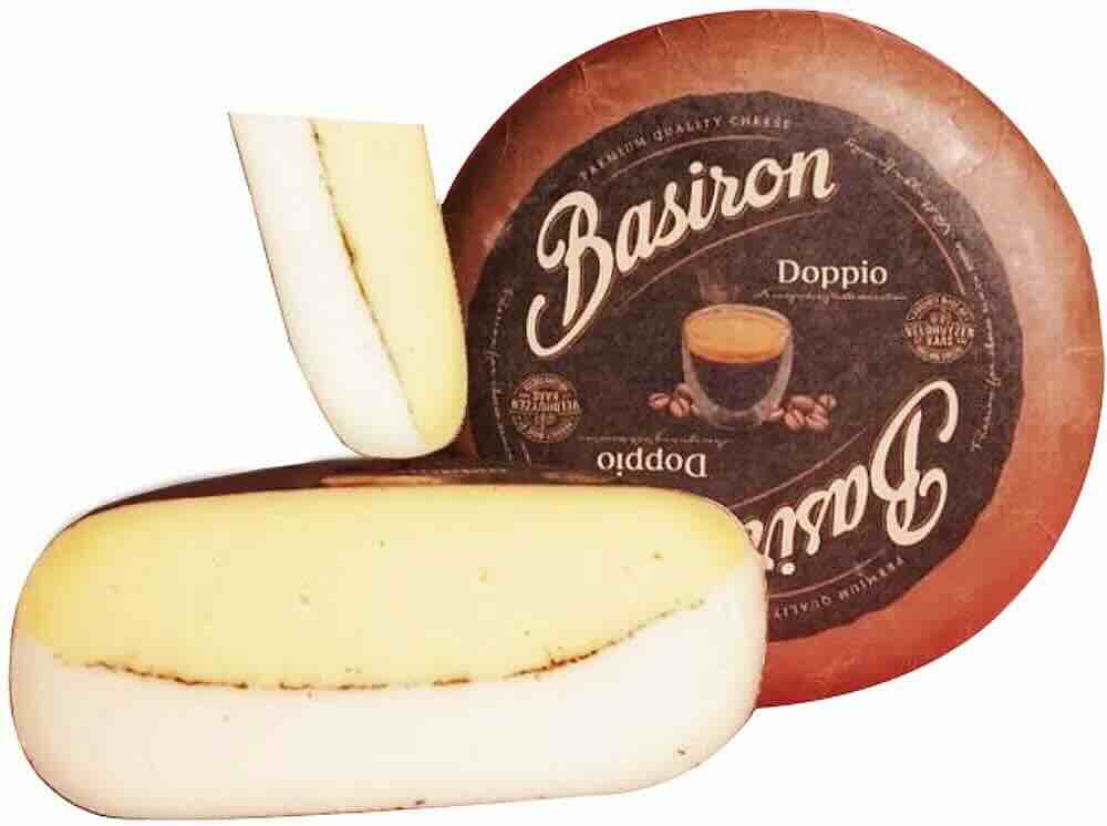 Levně Basiron Gouda s kávou DOPPIO Hmotnost: 100g