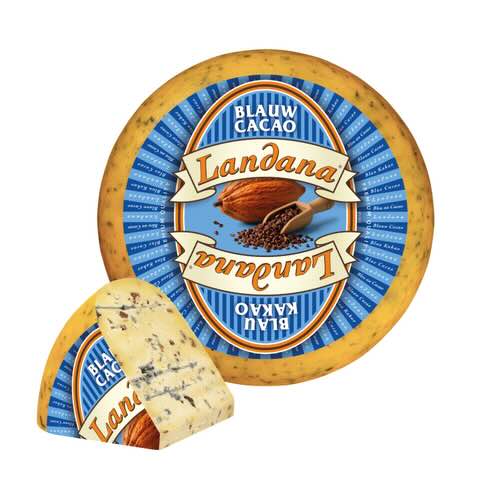 Ruscello Gouda s modrou plísní a kousky kakaa Hmotnost: 450g