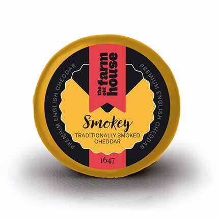 The Old Farm House Traditionally Smoked Baby Cheddar s příchutí 200g
