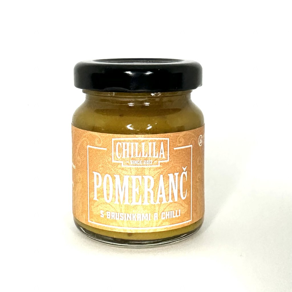 Levně Chillila Chutney pomeranč s brusinkami a chilli