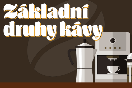 Znáte základní druhy kávy?