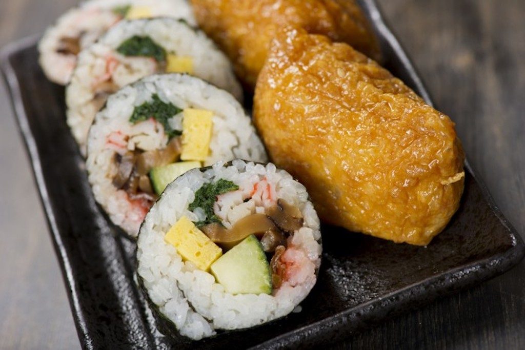 Druhy sushi: Inari sushi