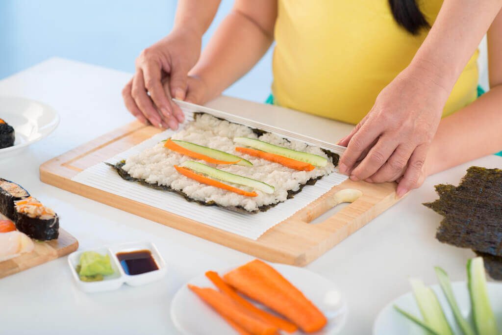 Kurz sushi: vezměte s sebou děti!